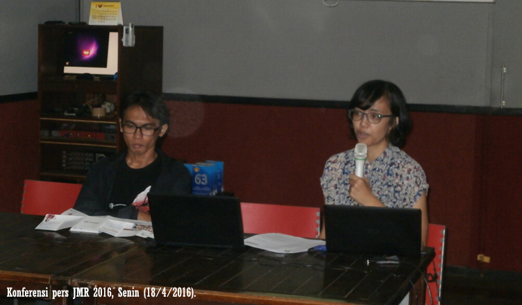 Konferensi pers JMR2016