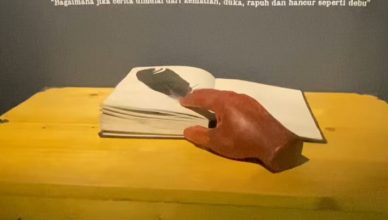 Estetika Luka ArtJog 2025, Pencapaian Estetis Berbahan Penyakit Hingga Krisis Karya Sultan Putra, Pulse of Togetherness (Dok. YGP)