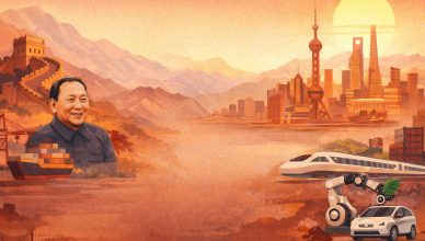 Ilustrasi rahaasia kemajuan ekonomi China (Chat GPT)