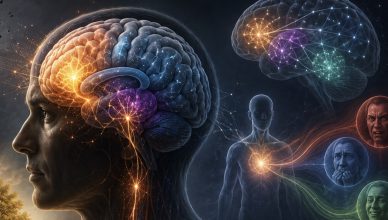 Ilustrasi emosi dalam neuroscience (Chat GPT)