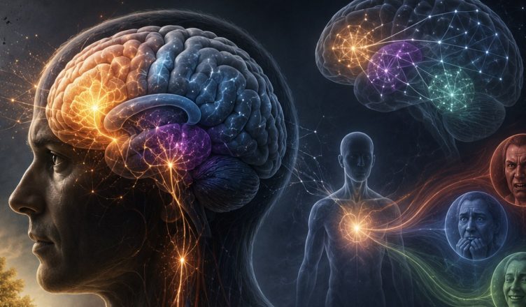 Ilustrasi emosi dalam neuroscience (Chat GPT)